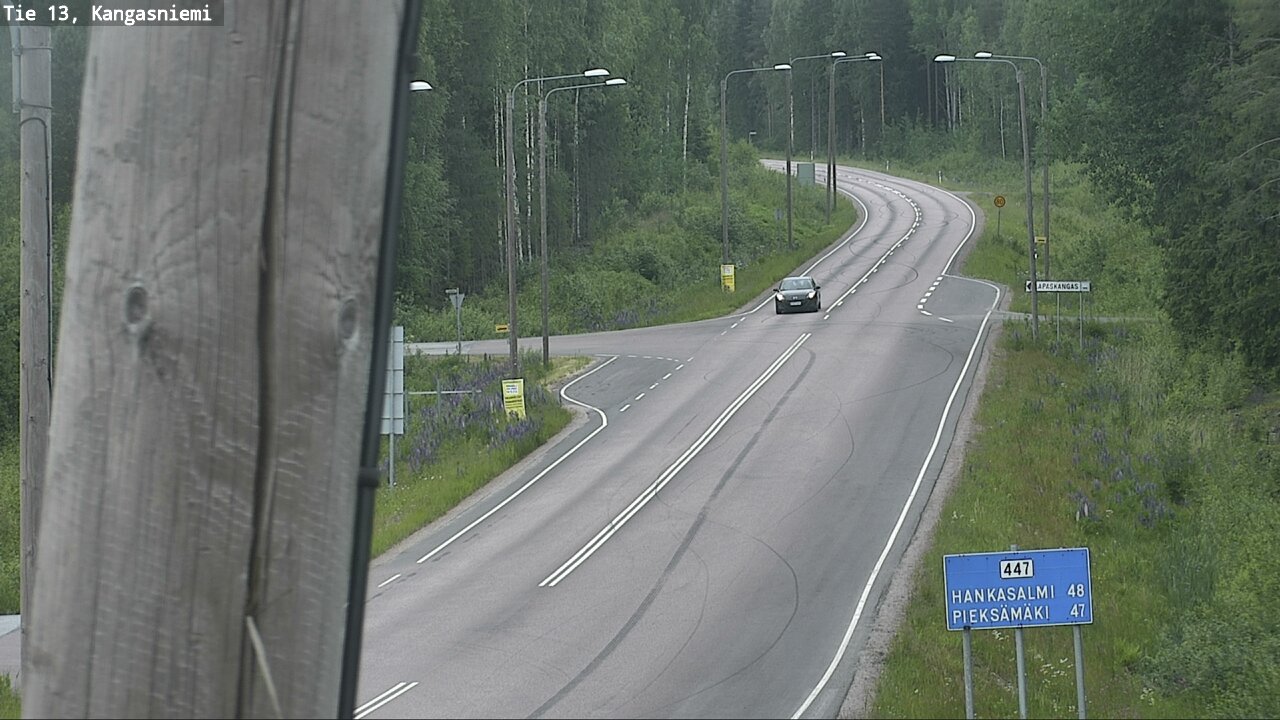 Kelikamerat Kuva Tie 13 Kangasniemi, Kangasniemi, Etelä-Savo