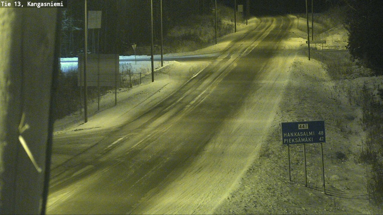 Kelikamerat Kuva Tie 13 Kangasniemi, Kangasniemi, Etelä-Savo