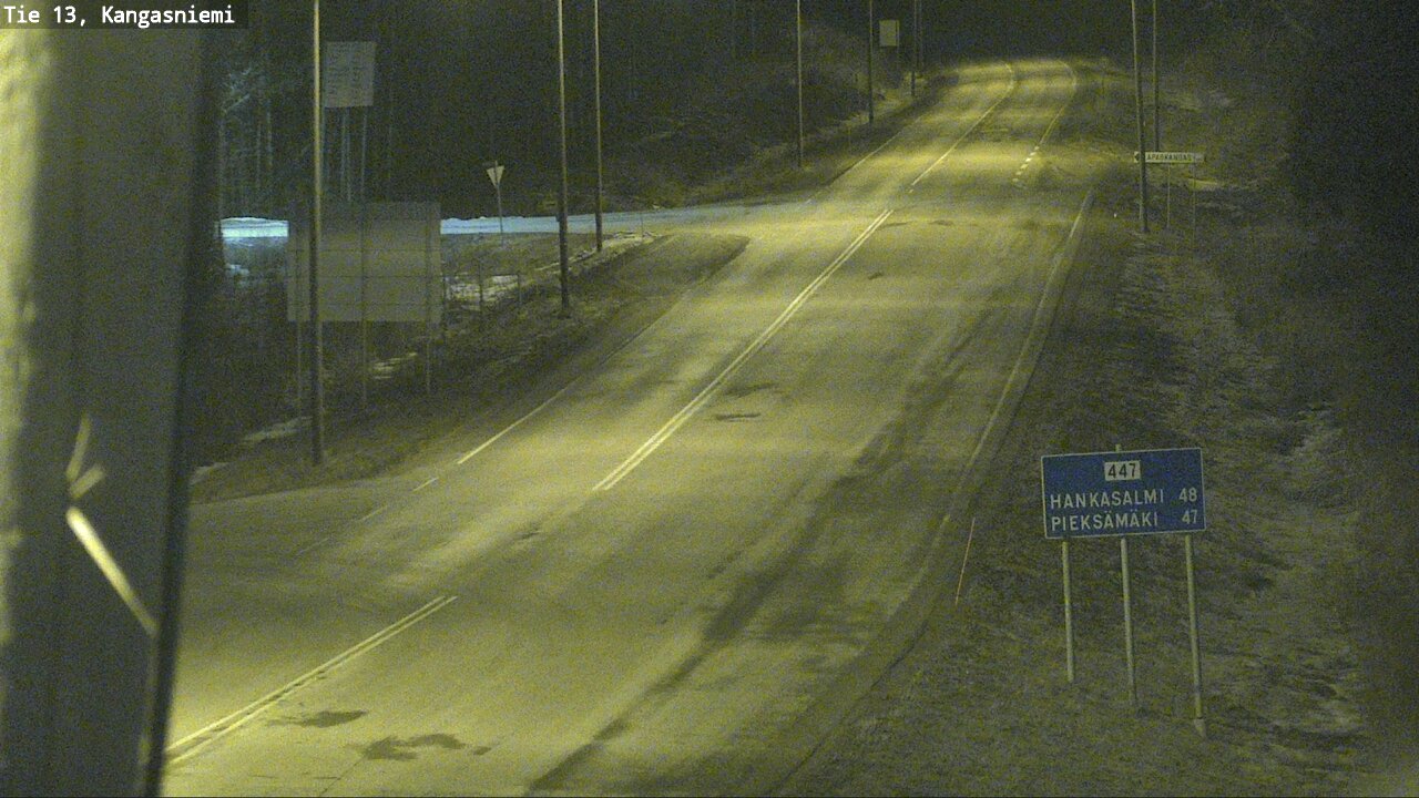 Kelikamerat Kuva Tie 13 Kangasniemi, Kangasniemi, Etelä-Savo