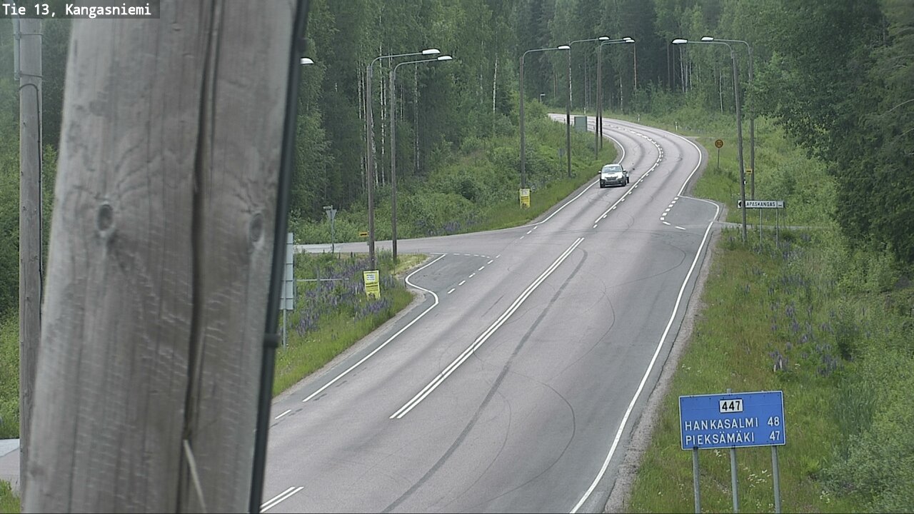 Kelikamerat Kuva Tie 13 Kangasniemi, Kangasniemi, Etelä-Savo