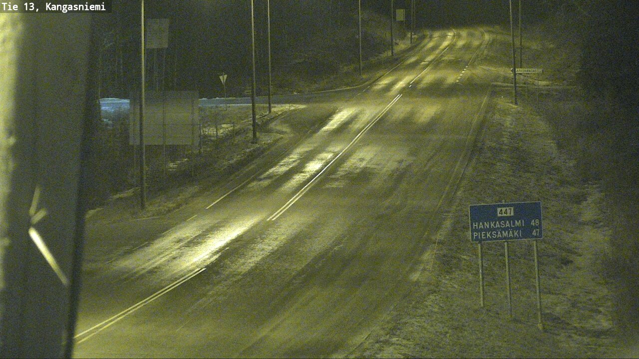 Kelikamerat Kuva Tie 13 Kangasniemi, Kangasniemi, Etelä-Savo