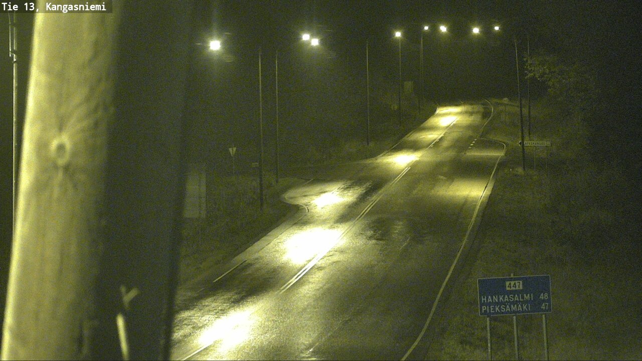 Weather Camera Image Road 13 Kangasniemi, Kangasniemi, Etelä-Savo