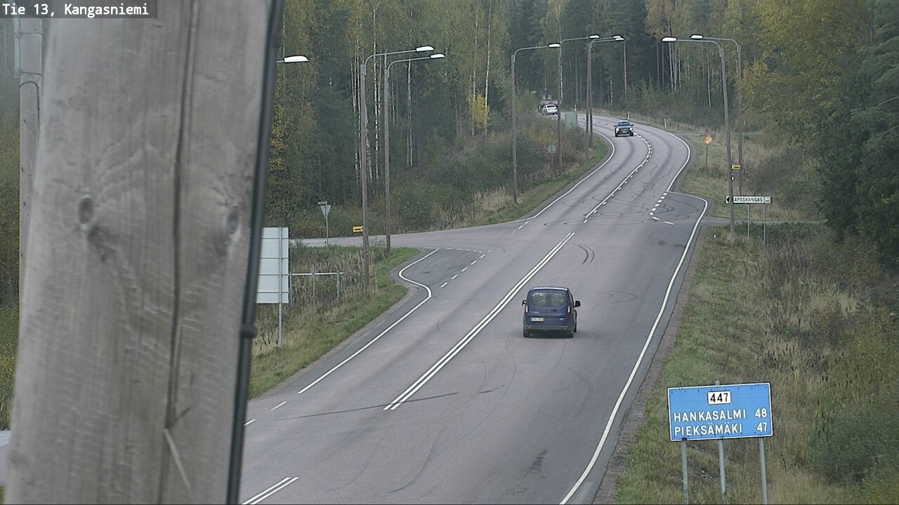 Kelikamerat Kuva Tie 13 Kangasniemi, Kangasniemi, Etelä-Savo
