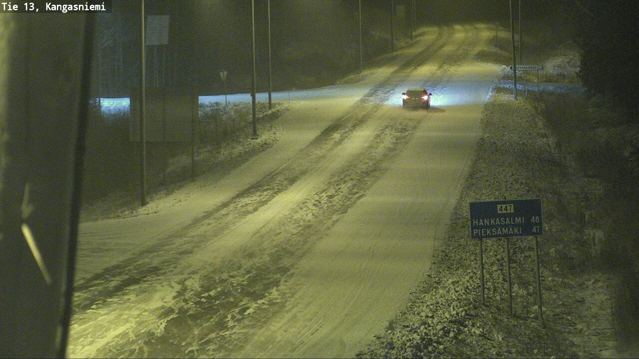 Kelikamerat Kuva Tie 13 Kangasniemi, Kangasniemi, Etelä-Savo