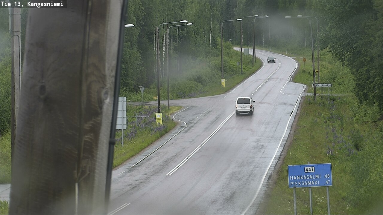 Weather Camera Image Väg 13 Kangasniemi, Kangasniemi, Etelä-Savo