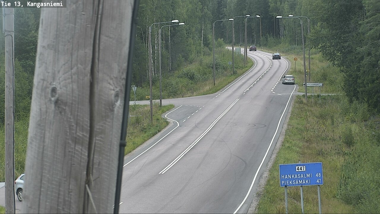 Weather Camera Image Road 13 Kangasniemi, Kangasniemi, Etelä-Savo