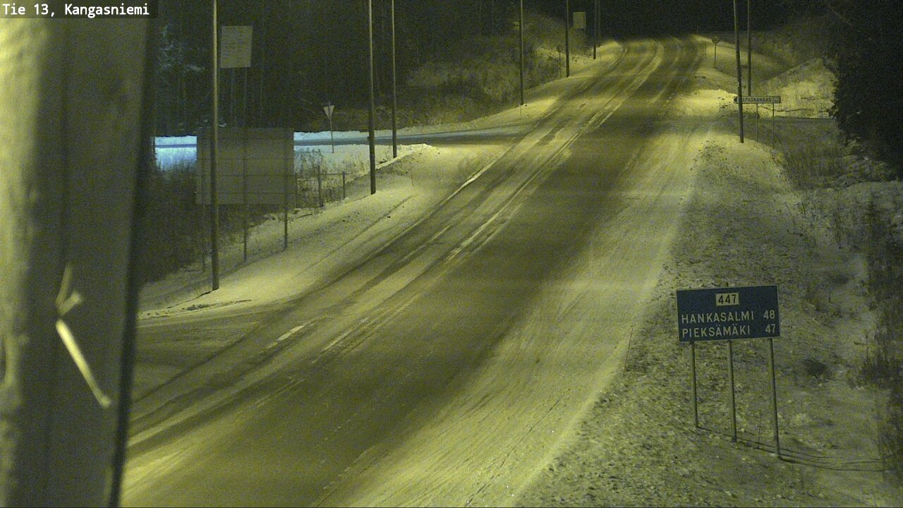Kelikamerat Kuva Tie 13 Kangasniemi, Kangasniemi, Etelä-Savo