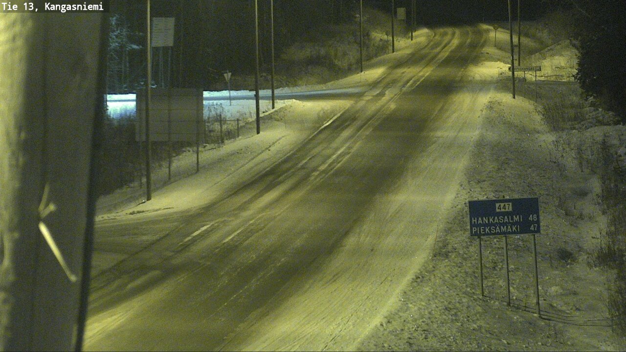 Kelikamerat Kuva Tie 13 Kangasniemi, Kangasniemi, Etelä-Savo