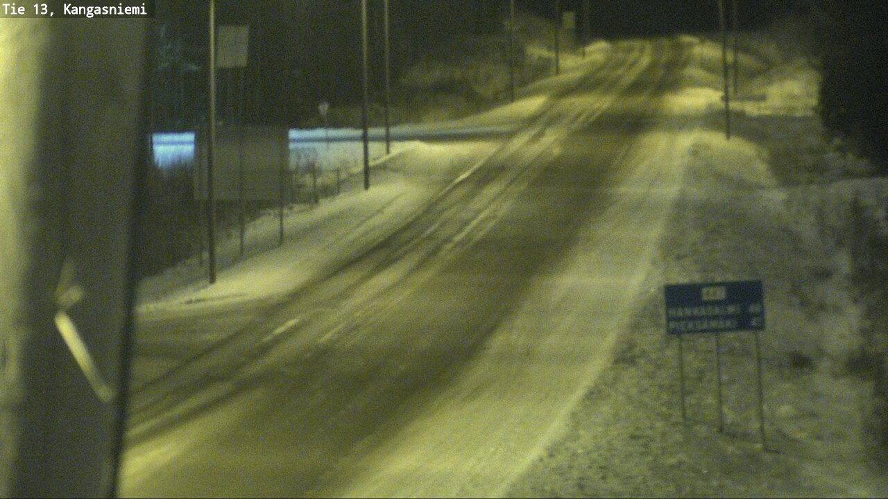 Kelikamerat Kuva Tie 13 Kangasniemi, Kangasniemi, Etelä-Savo