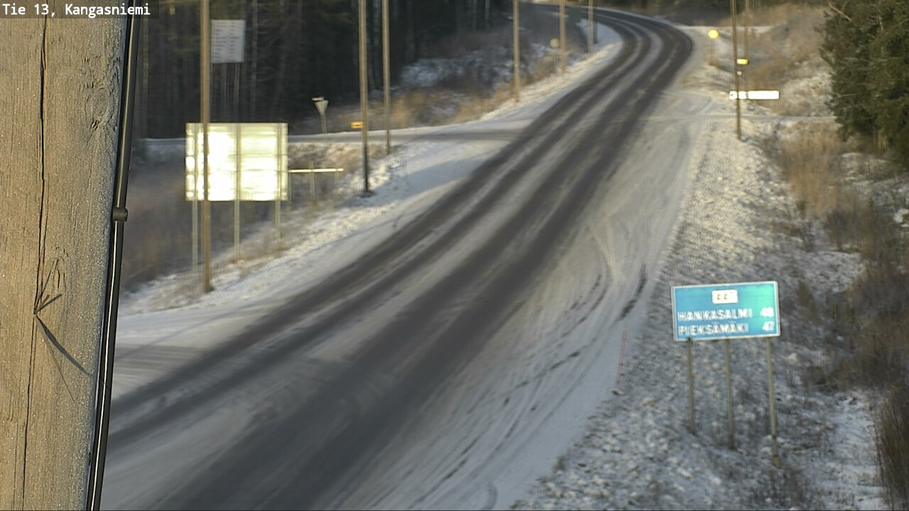 Kelikamerat Kuva Tie 13 Kangasniemi, Kangasniemi, Etelä-Savo