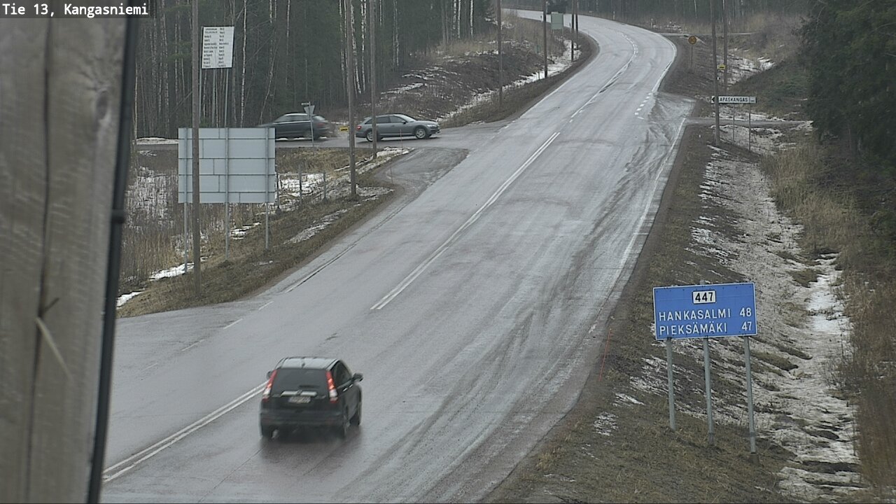 Weather Camera Image Väg 13 Kangasniemi, Kangasniemi, Etelä-Savo