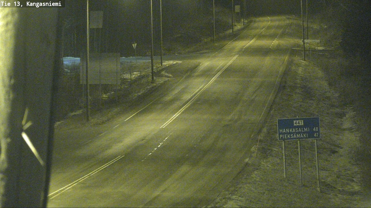Kelikamerat Kuva Tie 13 Kangasniemi, Kangasniemi, Etelä-Savo