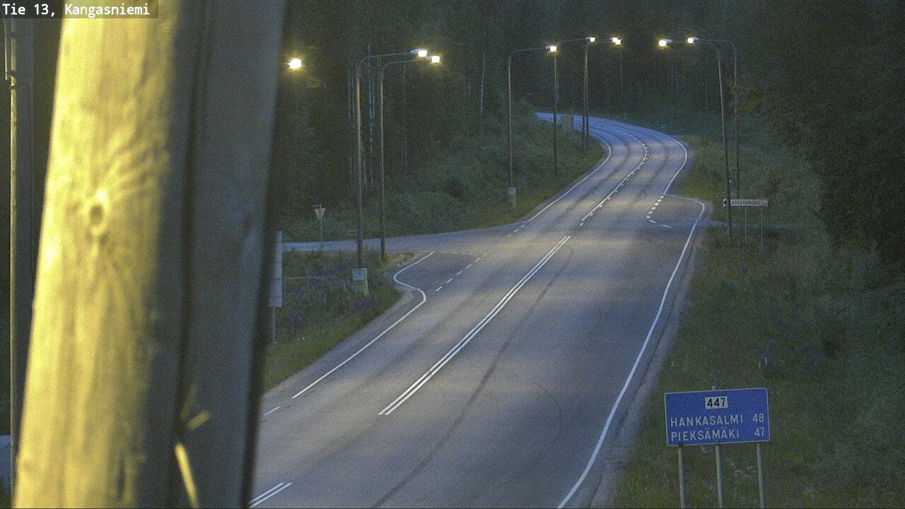 Kelikamerat Kuva Tie 13 Kangasniemi, Kangasniemi, Etelä-Savo