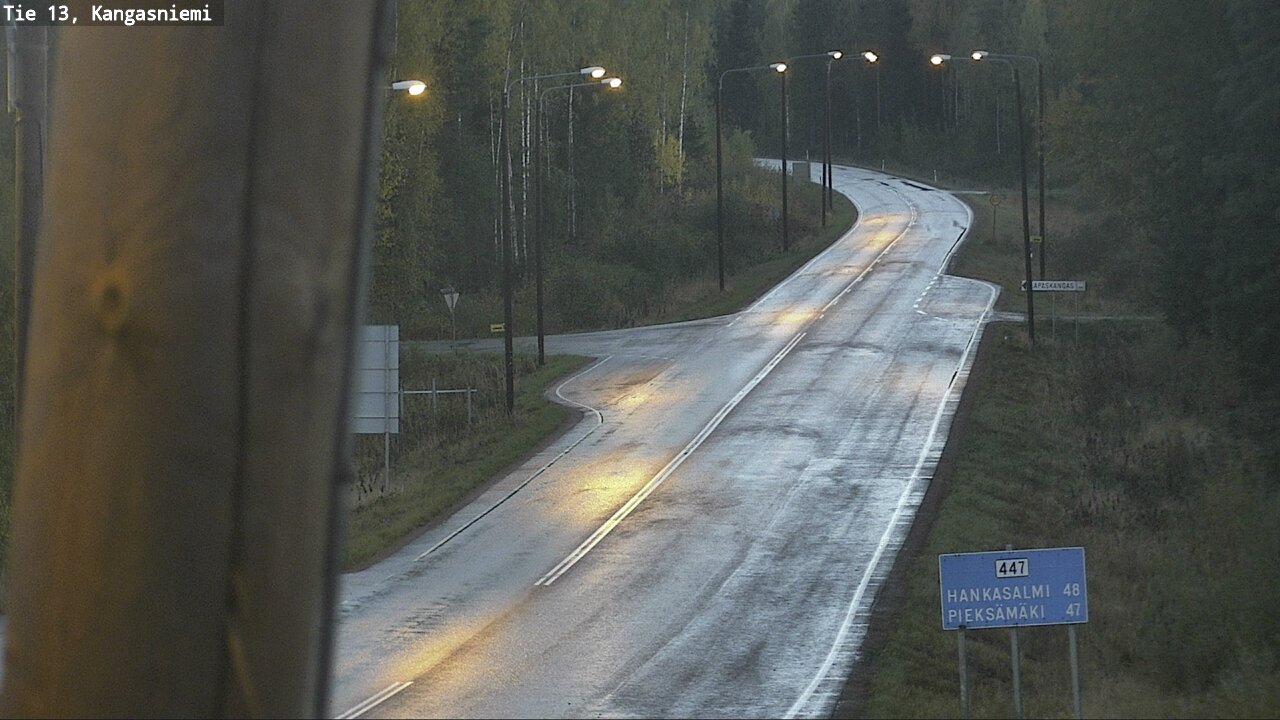 Weather Camera Image Road 13 Kangasniemi, Kangasniemi, Etelä-Savo