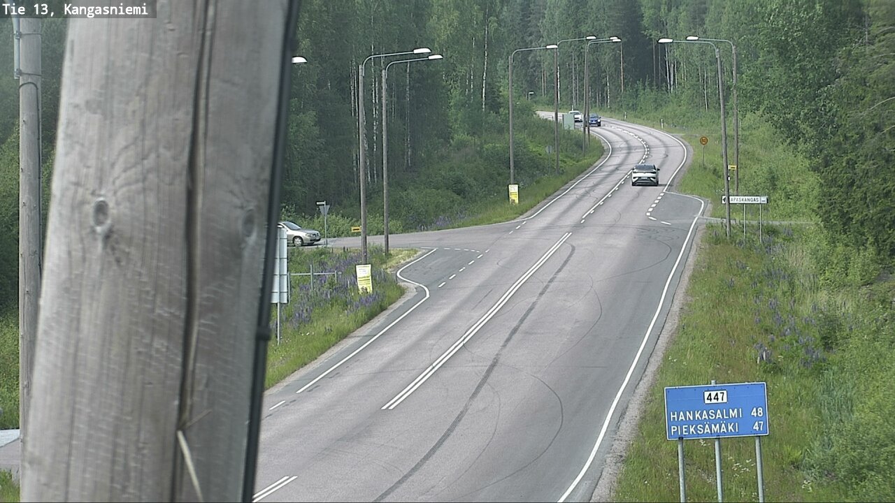 Kelikamerat Kuva Tie 13 Kangasniemi, Kangasniemi, Etelä-Savo