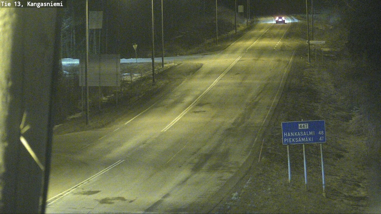 Kelikamerat Kuva Tie 13 Kangasniemi, Kangasniemi, Etelä-Savo