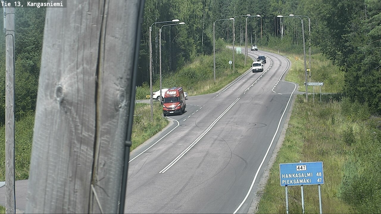 Weather Camera Image Väg 13 Kangasniemi, Kangasniemi, Etelä-Savo