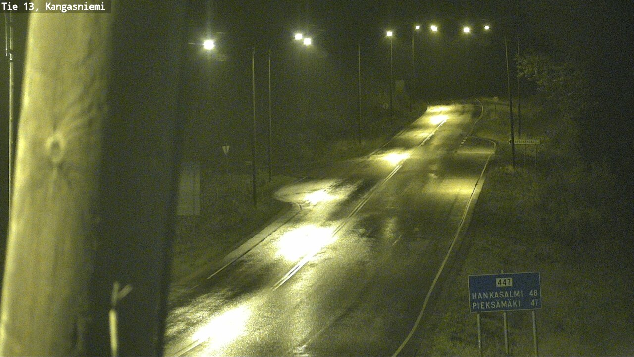 Weather Camera Image Road 13 Kangasniemi, Kangasniemi, Etelä-Savo