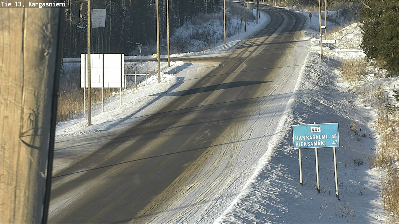 Kelikamerat Kuva Tie 13 Kangasniemi, Kangasniemi, Etelä-Savo