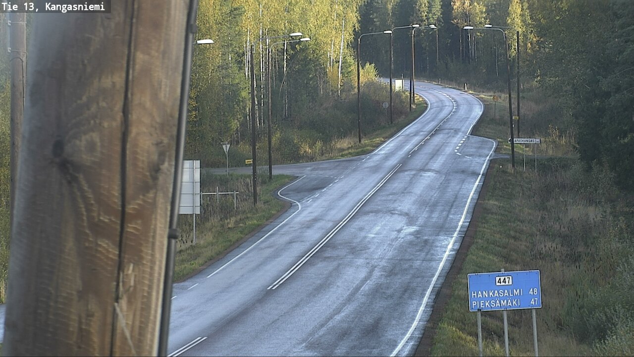Weather Camera Image Road 13 Kangasniemi, Kangasniemi, Etelä-Savo