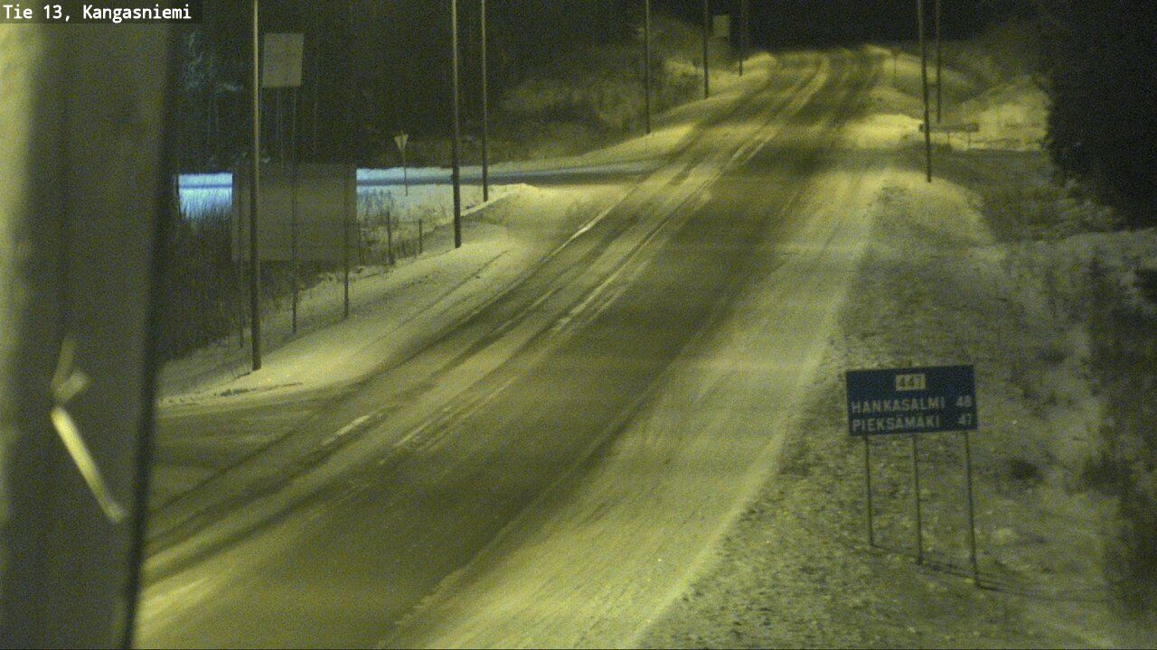 Kelikamerat Kuva Tie 13 Kangasniemi, Kangasniemi, Etelä-Savo