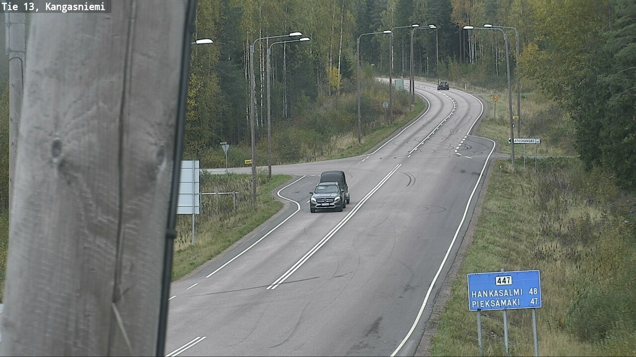 Weather Camera Image Road 13 Kangasniemi, Kangasniemi, Etelä-Savo