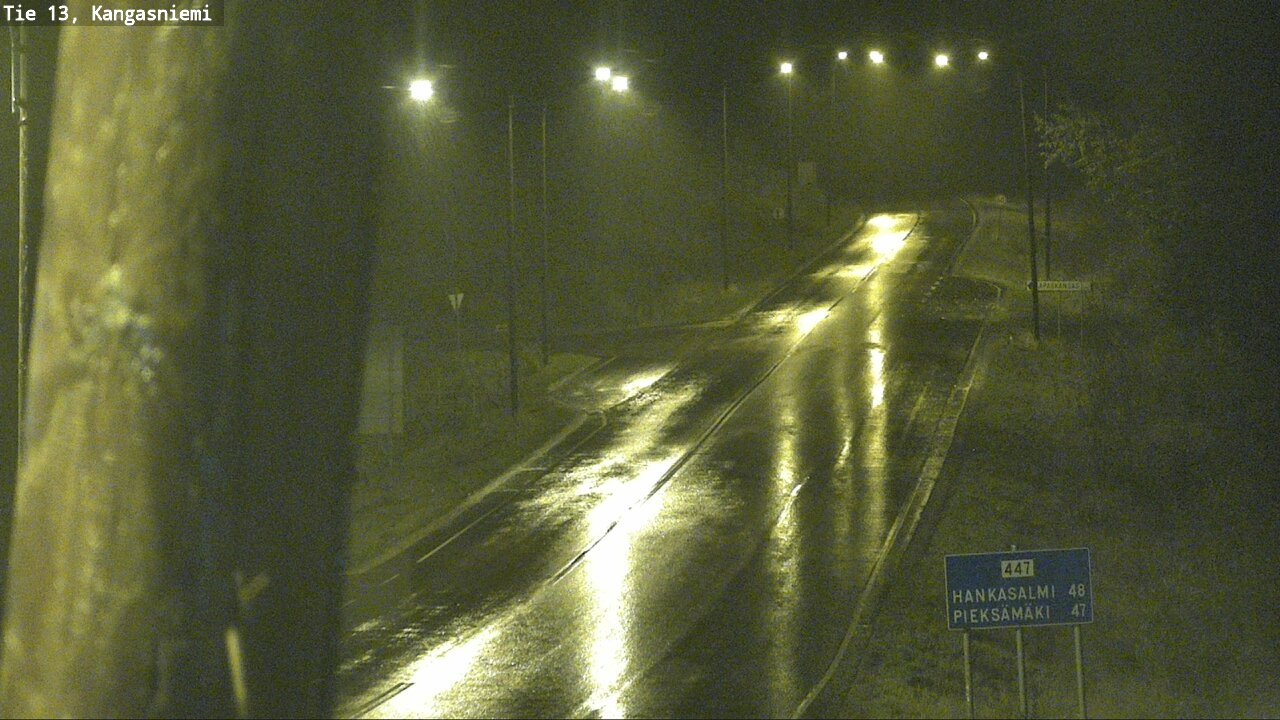 Weather Camera Image Road 13 Kangasniemi, Kangasniemi, Etelä-Savo