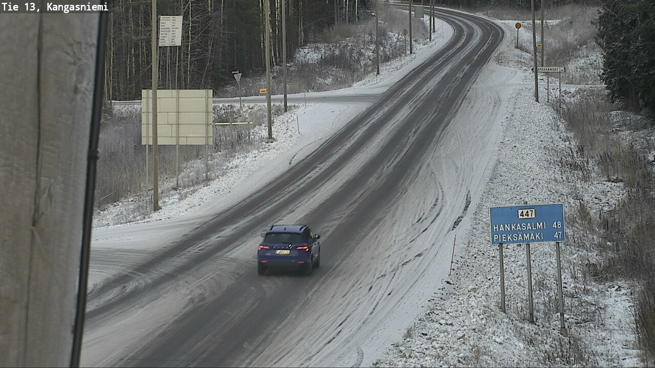 Kelikamerat Kuva Tie 13 Kangasniemi, Kangasniemi, Etelä-Savo