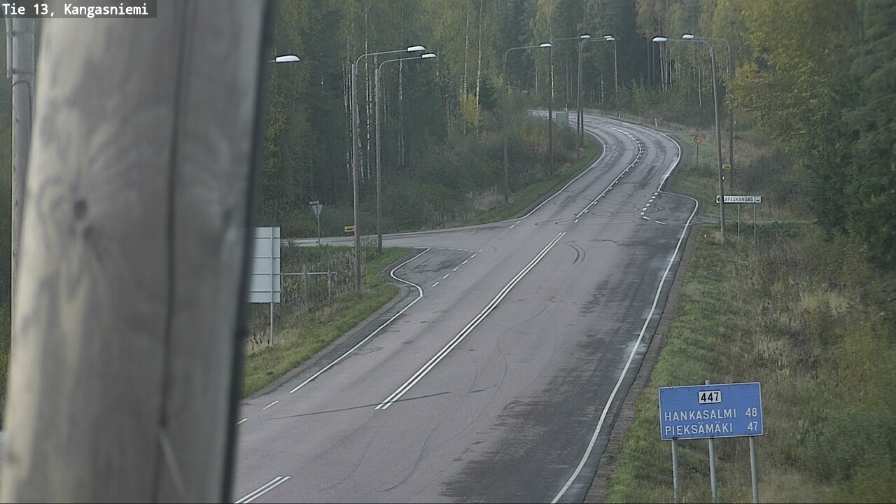 Weather Camera Image Road 13 Kangasniemi, Kangasniemi, Etelä-Savo