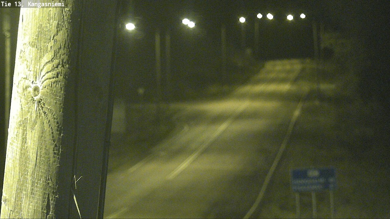 Weather Camera Image Road 13 Kangasniemi, Kangasniemi, Etelä-Savo