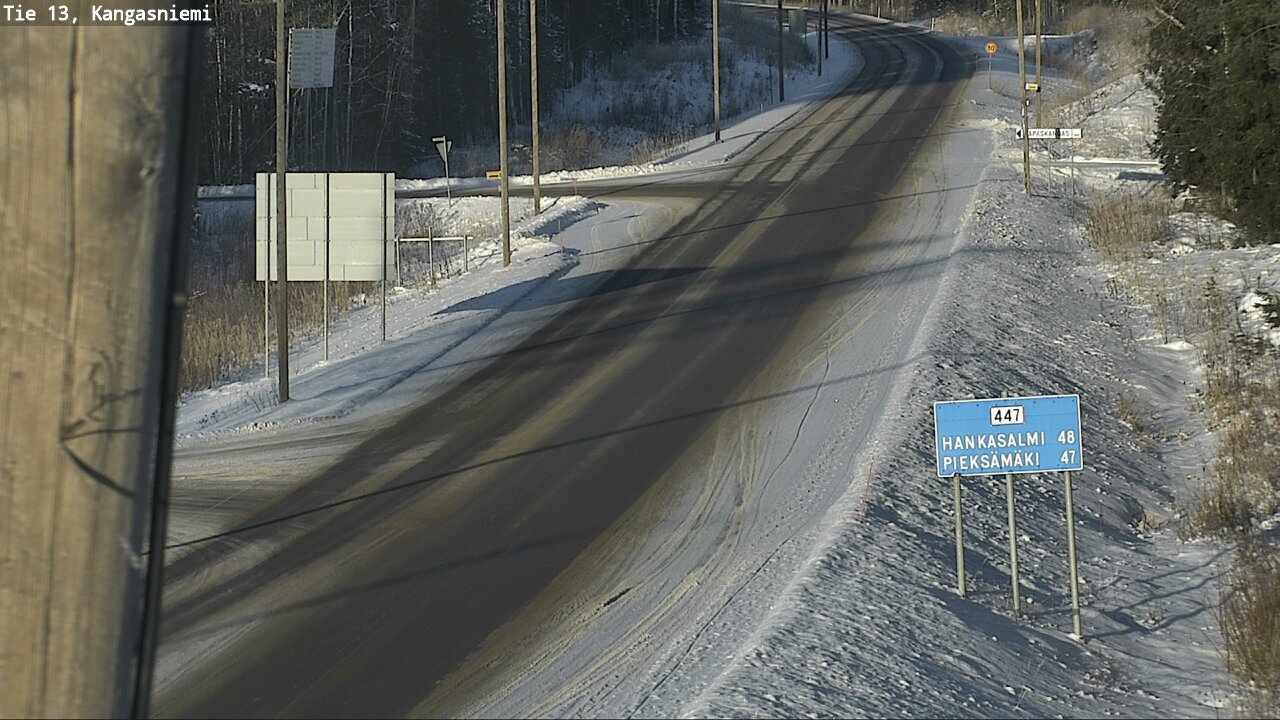 Kelikamerat Kuva Tie 13 Kangasniemi, Kangasniemi, Etelä-Savo
