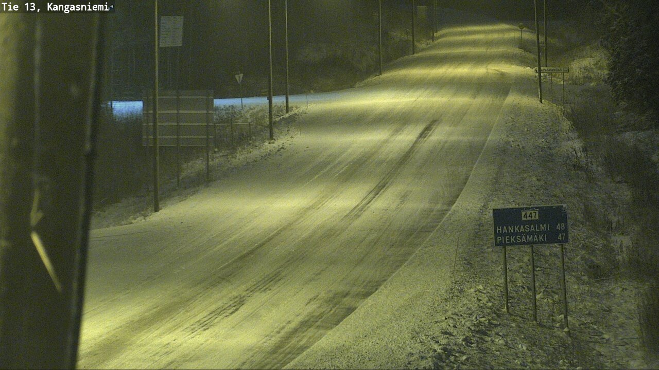 Kelikamerat Kuva Tie 13 Kangasniemi, Kangasniemi, Etelä-Savo