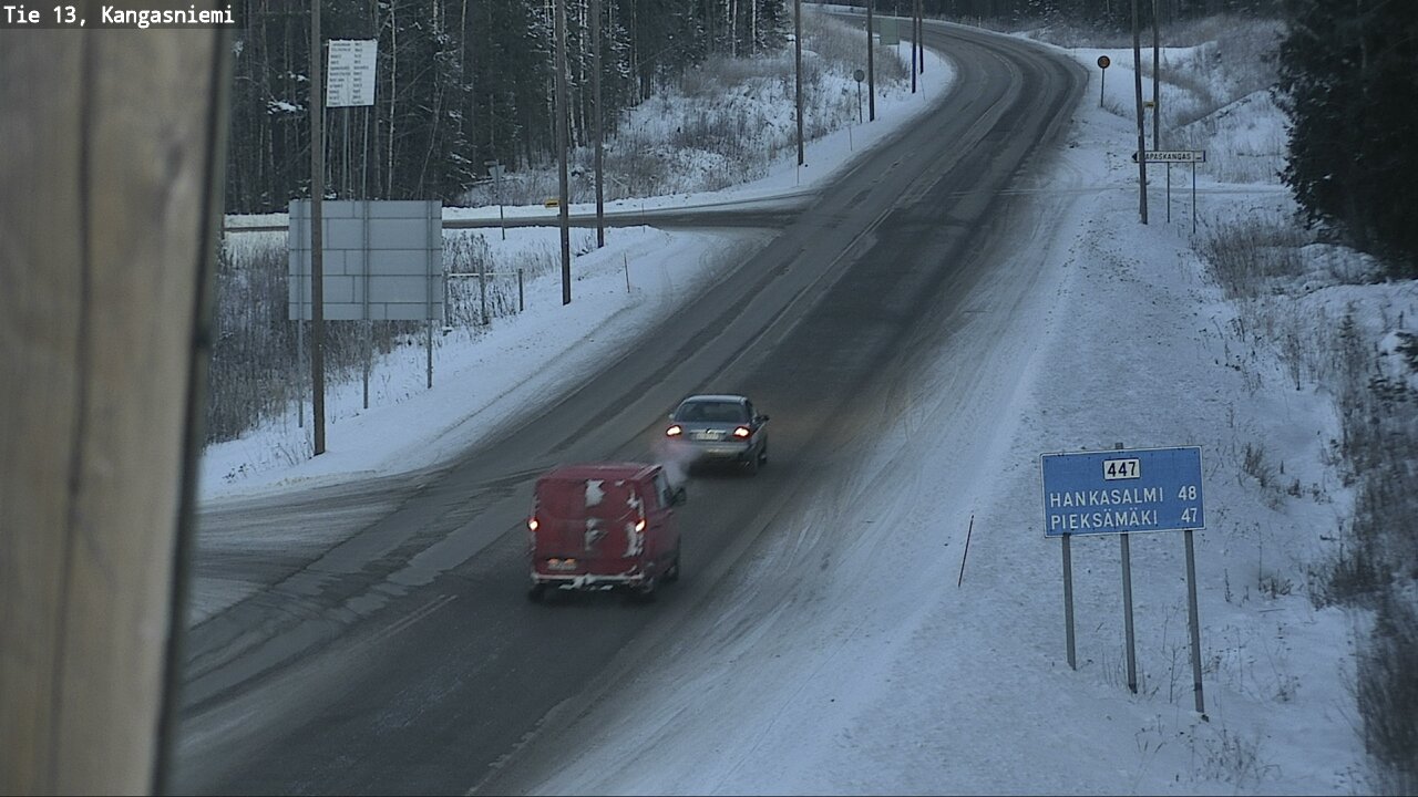 Kelikamerat Kuva Tie 13 Kangasniemi, Kangasniemi, Etelä-Savo