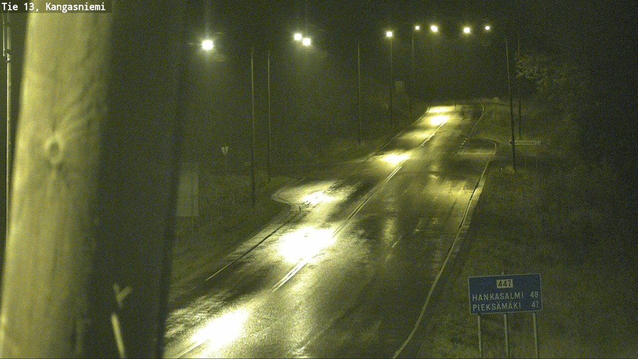 Weather Camera Image Road 13 Kangasniemi, Kangasniemi, Etelä-Savo