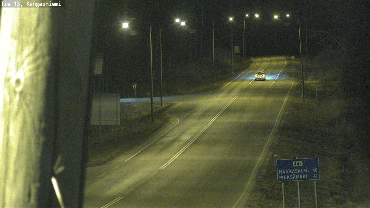 Weather Camera Image Väg 13 Kangasniemi, Kangasniemi, Etelä-Savo