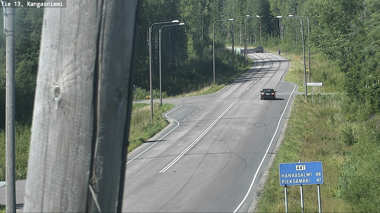 Weather Camera Image Väg 13 Kangasniemi, Kangasniemi, Etelä-Savo