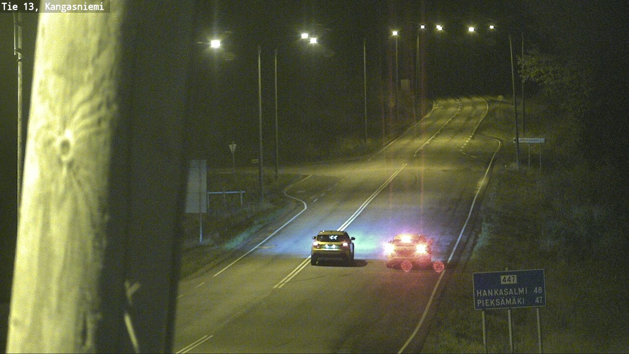 Weather Camera Image Road 13 Kangasniemi, Kangasniemi, Etelä-Savo