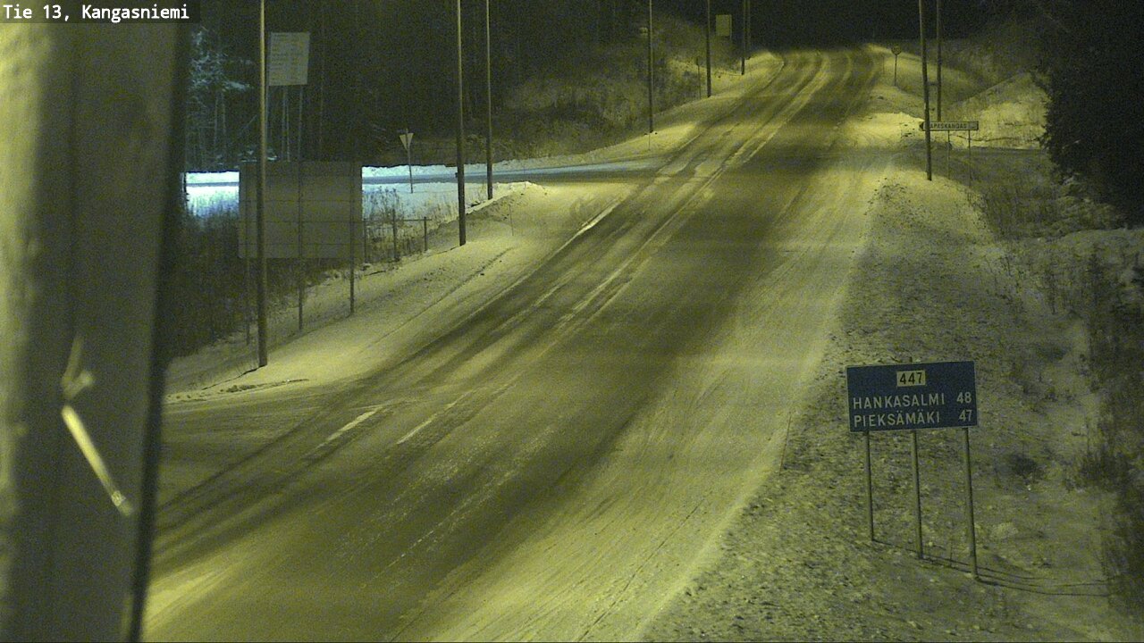 Kelikamerat Kuva Tie 13 Kangasniemi, Kangasniemi, Etelä-Savo