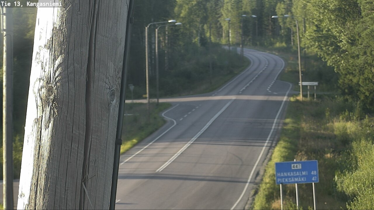 Weather Camera Image Väg 13 Kangasniemi, Kangasniemi, Etelä-Savo