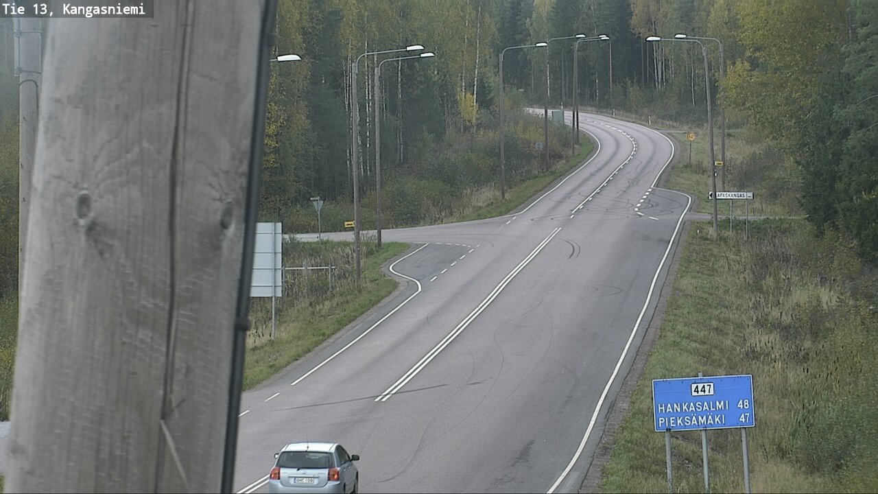 Kelikamerat Kuva Tie 13 Kangasniemi, Kangasniemi, Etelä-Savo