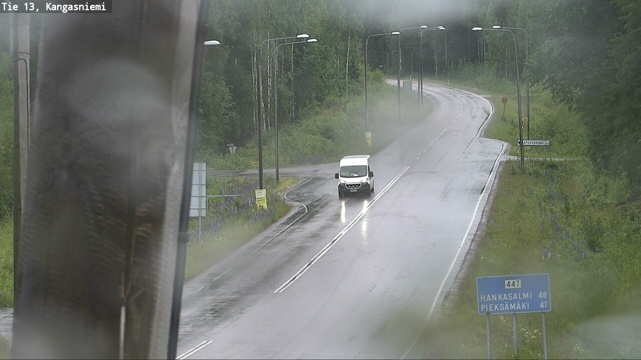 Weather Camera Image Väg 13 Kangasniemi, Kangasniemi, Etelä-Savo