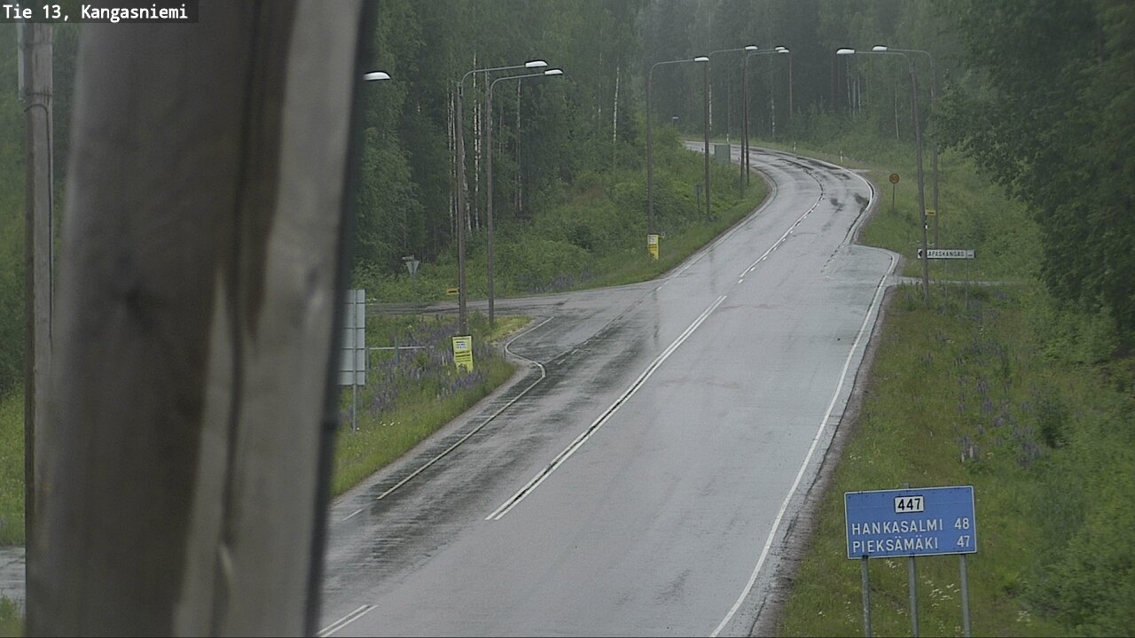 Kelikamerat Kuva Tie 13 Kangasniemi, Kangasniemi, Etelä-Savo