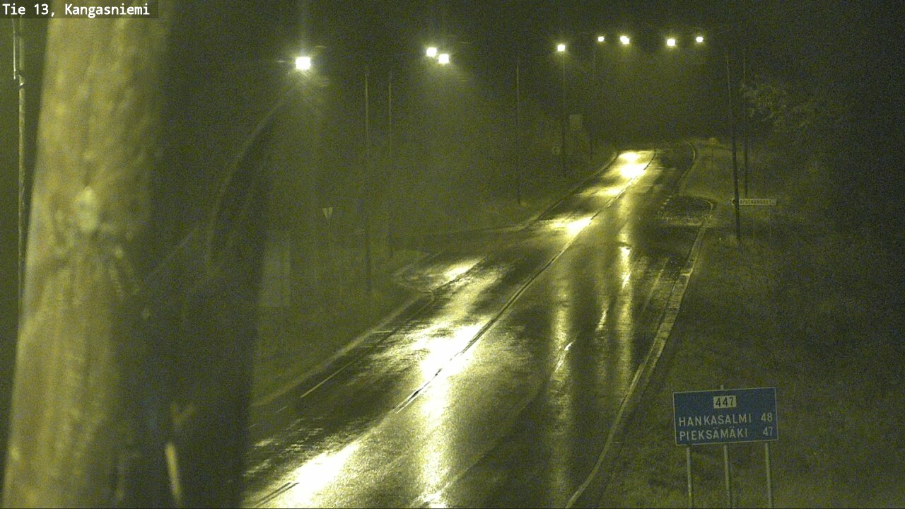 Weather Camera Image Road 13 Kangasniemi, Kangasniemi, Etelä-Savo