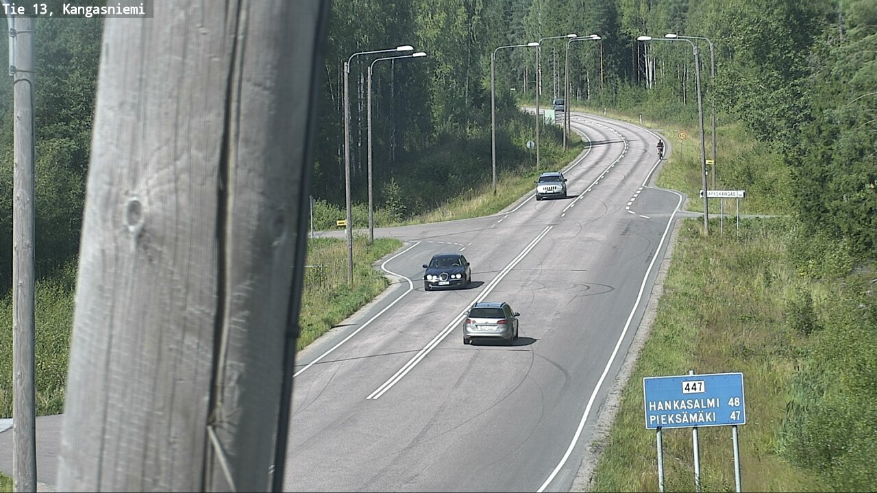 Weather Camera Image Väg 13 Kangasniemi, Kangasniemi, Etelä-Savo