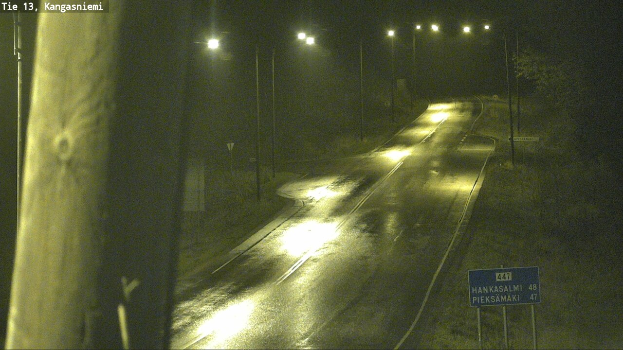 Weather Camera Image Road 13 Kangasniemi, Kangasniemi, Etelä-Savo