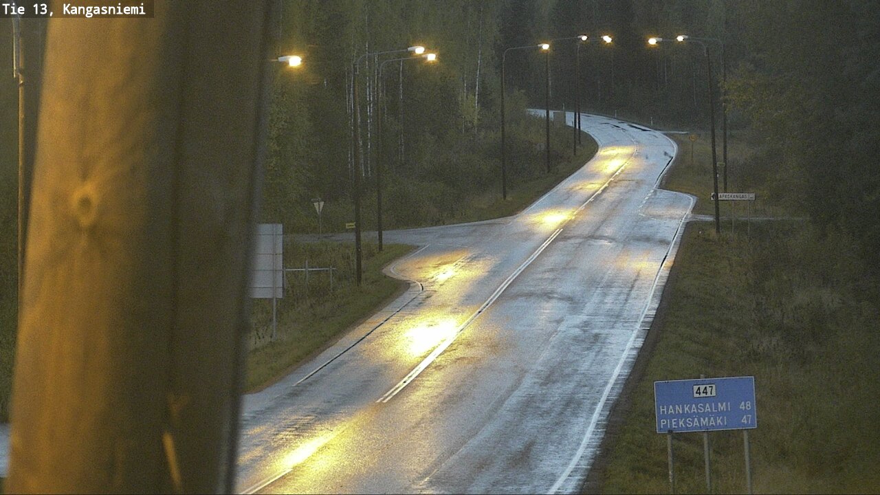 Weather Camera Image Road 13 Kangasniemi, Kangasniemi, Etelä-Savo