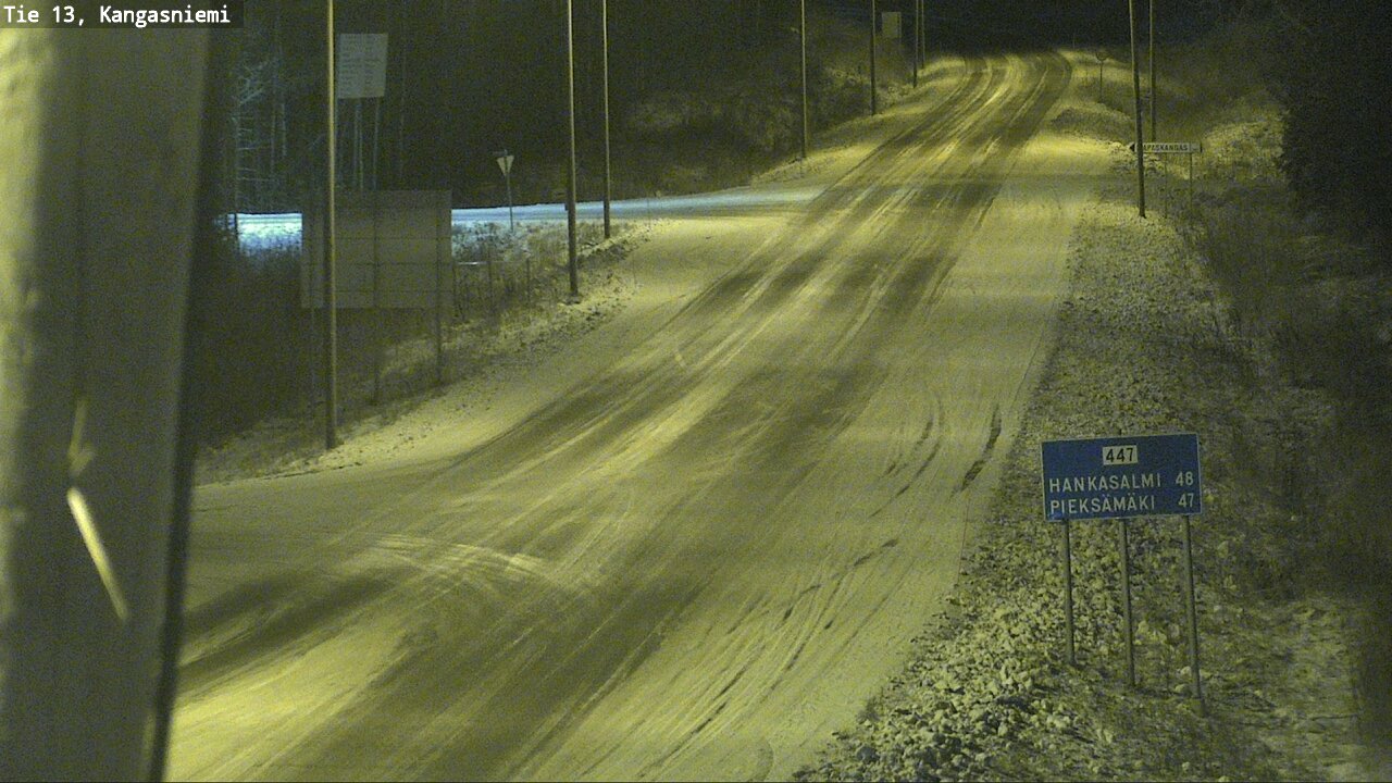 Kelikamerat Kuva Tie 13 Kangasniemi, Kangasniemi, Etelä-Savo