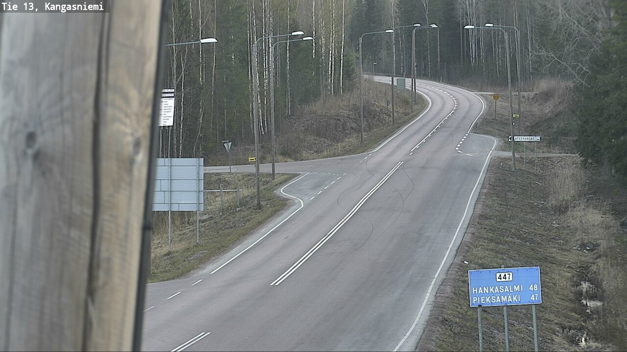 Kelikamerat Kuva Tie 13 Kangasniemi, Kangasniemi, Etelä-Savo