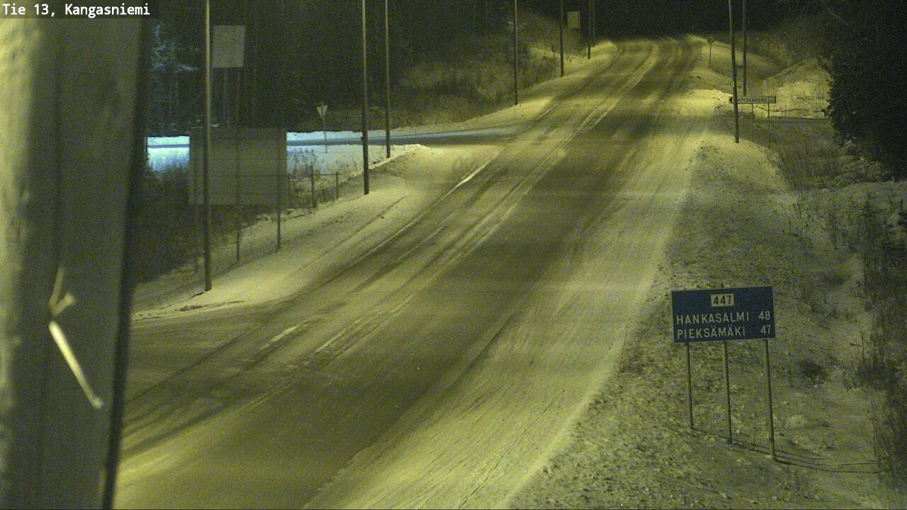 Kelikamerat Kuva Tie 13 Kangasniemi, Kangasniemi, Etelä-Savo