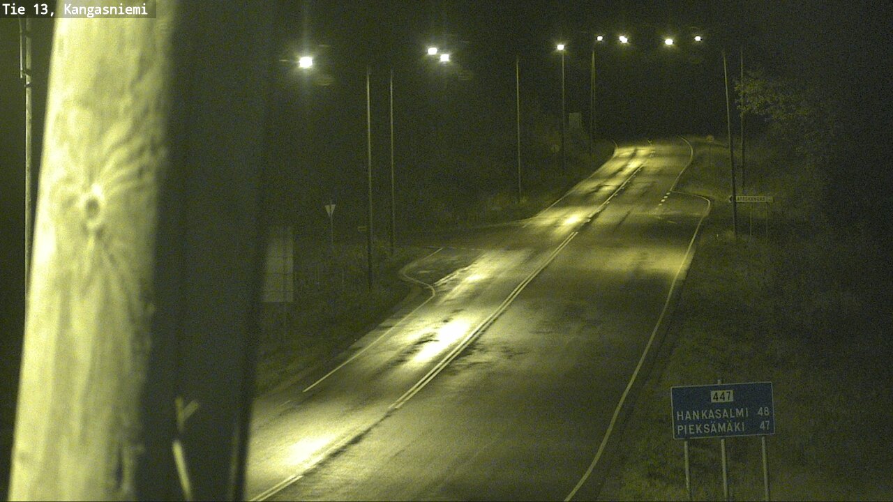 Weather Camera Image Road 13 Kangasniemi, Kangasniemi, Etelä-Savo